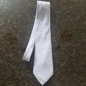 Hugo Boss Tone on Tone Light Blue Silk Tie with Print Design